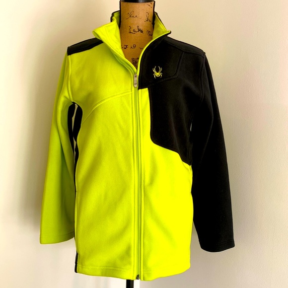 Spyder Fleece Full Zip Jacket Sweater 
